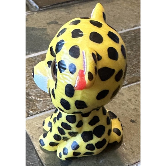 TY Mini Beanie‎ Boos Leopard Vinyl Figure Hand Painted - Picture 2 of 4